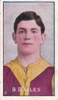 1908-09 Sniders and Abrahams Australian Footballers - Victorian League Players Series D #NNO Barclay Bailes Front